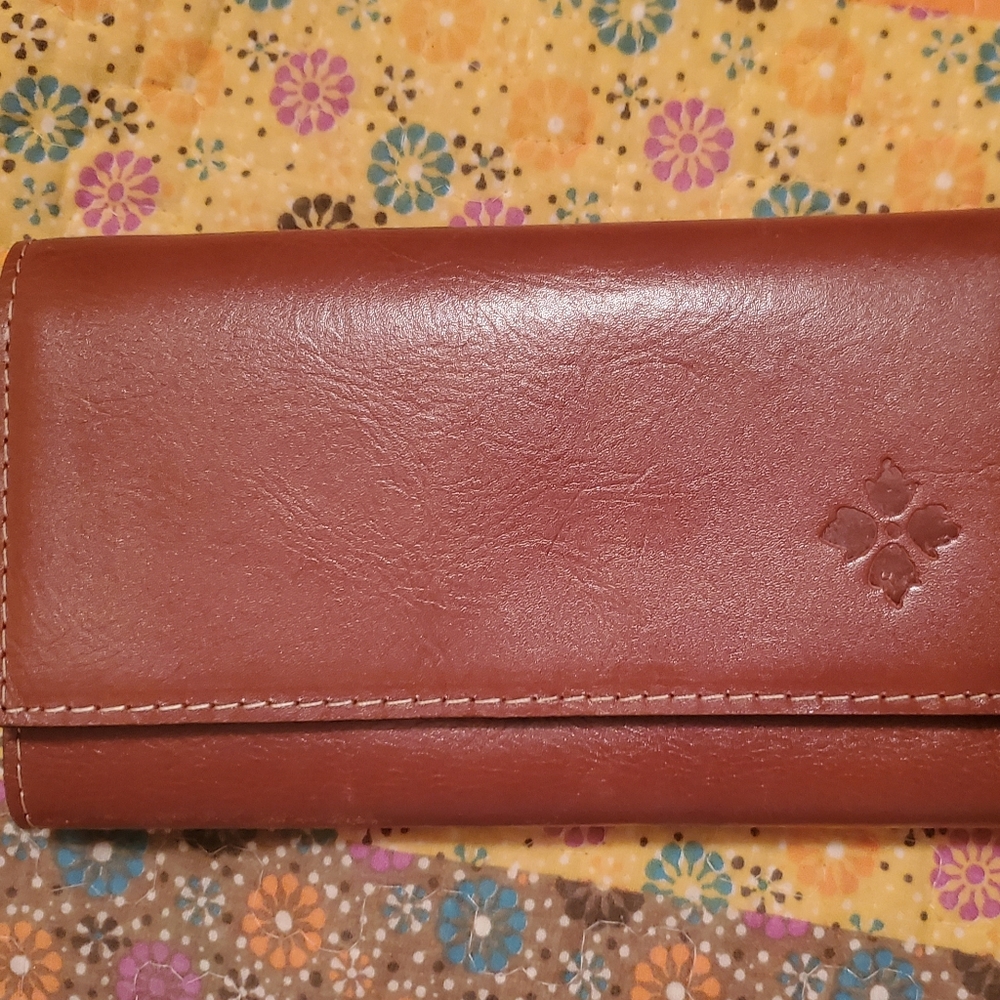 Patricia Nash Wallet, Cognac/Brown ***Brand New***